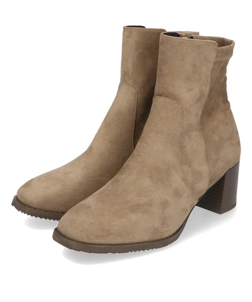 「ORiental TRaffic」 ショートブーツ LL ピンク レディース_画像7