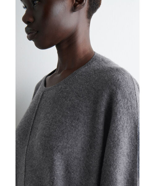 「COS」 ニットワンピース X-SMALL グレー系その他 レディース_画像3