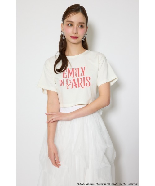 rienda（リエンダ） tシャツ 「Emily Paris」Tシャツ レディース 