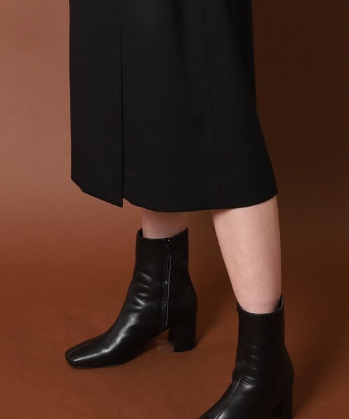「DRESSTERIOR」 ノースリーブワンピース 36 ブラック レディースの画像
