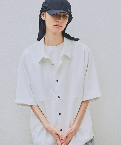 LAKOLE（ラコレ） シャツ 「吸水速乾」ドライレギュラー半袖シャツ
