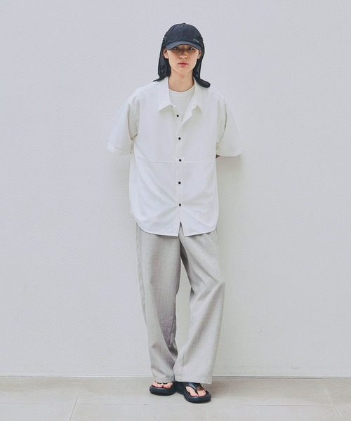 LAKOLE（ラコレ） シャツ 半袖 「吸水速乾」ドライレギュラー半袖