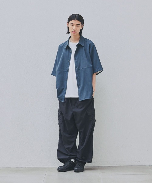 LAKOLE（ラコレ） シャツ 半袖 「吸水速乾」ドライレギュラー半袖