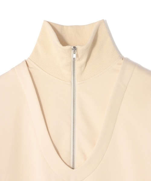 「AULA AILA」 スウェットカットソー 0 ターコイズブルー レディース_画像9