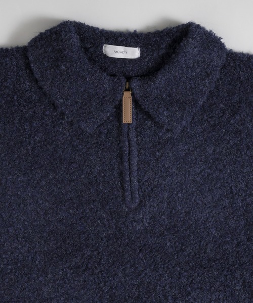 「MUHET」 長袖ニット MEDIUM グリーン レディース_画像2