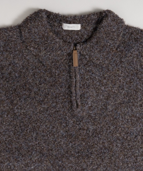 「MUHET」 長袖ニット MEDIUM グリーン レディース_画像4