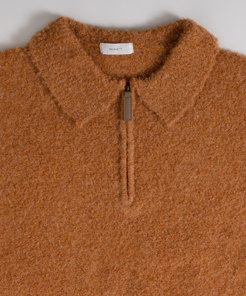 「MUHET」 長袖ニット MEDIUM グリーン レディース_画像5