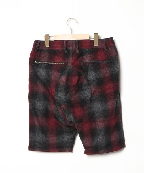 「Advantage cycle」 ハーフパンツ MEDIUM レッド メンズの画像2