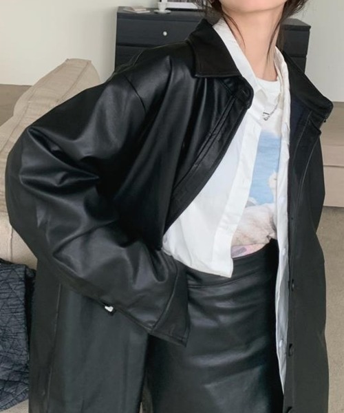 「Chaco closet」 「inolve」ジャケット FREE ブラウン レディース_画像4