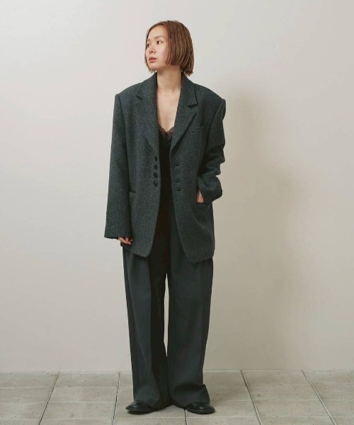 TODAYFUL ジャケット テーラードジャケット Wool100% Over Jacket