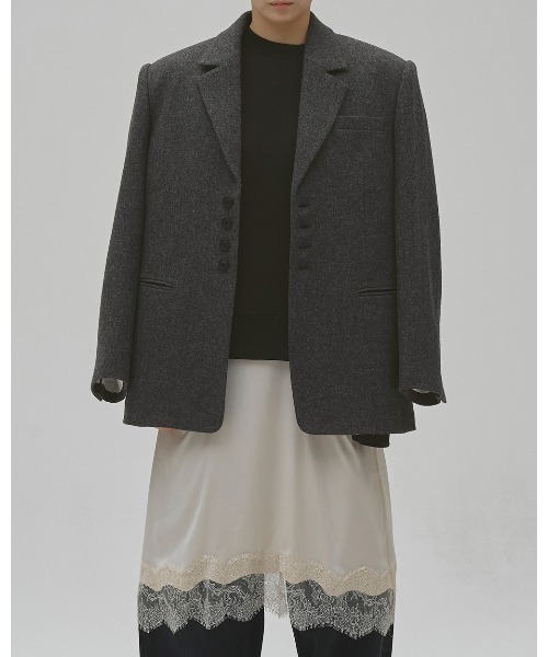 TODAYFUL ジャケット テーラードジャケット Wool100% Over Jacket