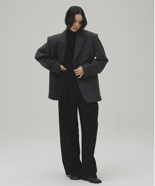 TODAYFUL ジャケット テーラードジャケット Wool100% Over Jacket