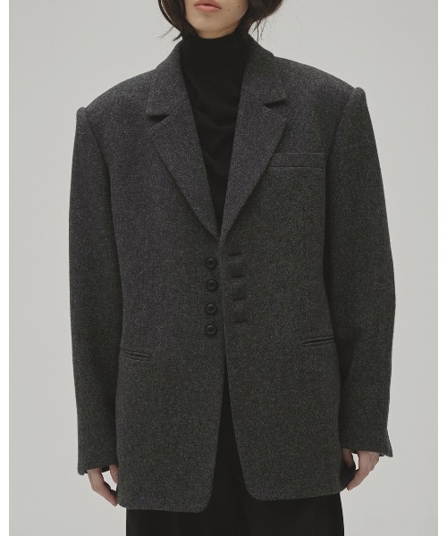 TODAYFUL ジャケット テーラードジャケット Wool100% Over Jacket