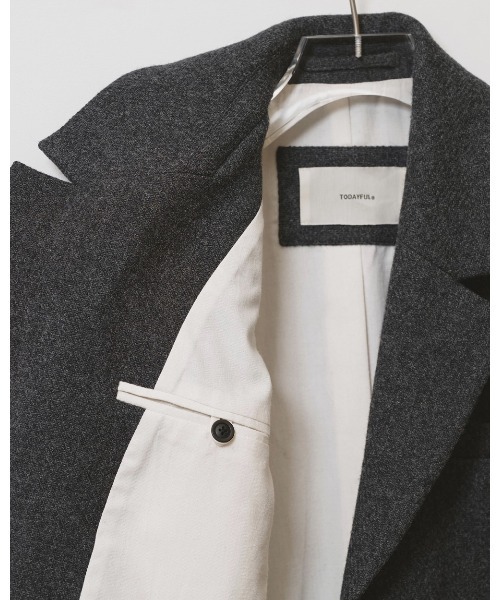 TODAYFUL ジャケット テーラードジャケット Wool100% Over Jacket