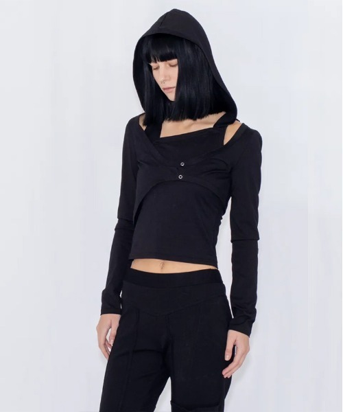 VIAVANDA 2WAY LAYERED TOP レディース : ZOZOTOWN Yahoo!店 - 通販 