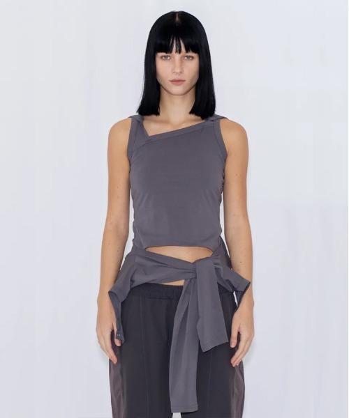 VIAVANDA 2WAY LAYERED TOP レディース : ZOZOTOWN Yahoo!店 - 通販 