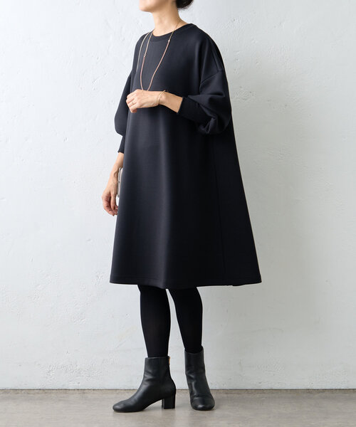 BEARDSLEY（ビアズリー） 長袖ワンピース FREE モカ レディース