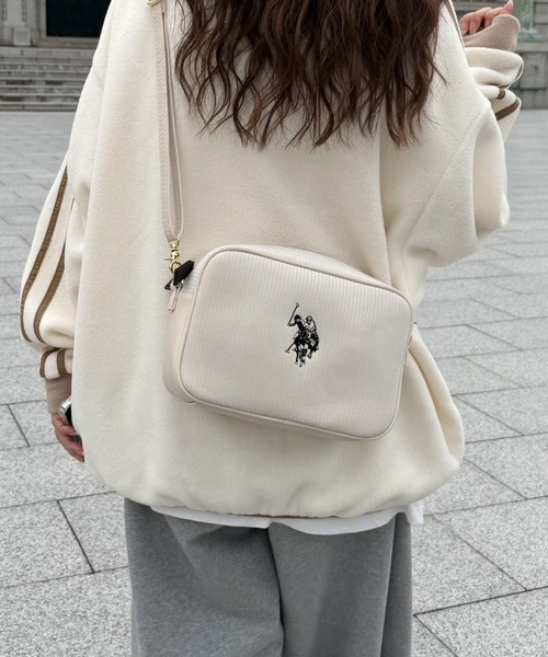 U.S. POLO ASSN.（ユーエスポロアッスン） ショルダーバッグ FREE オフ 