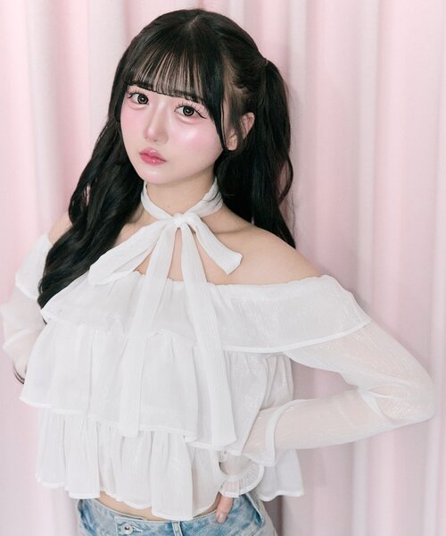 OLIVE des OLIVE(オリーブデオリーブ) ブラウス シャツ 「Belle OLIVE des OLIVE(オリーブデオリーブ) ブラウス シャツ 「Belle