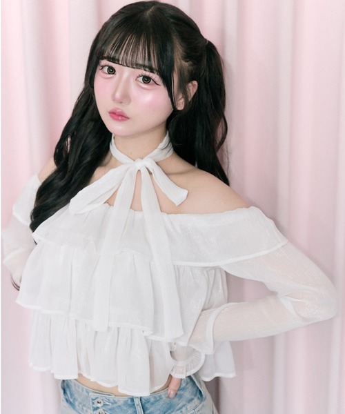 OLIVE des OLIVE（オリーブデオリーブ） ブラウス シャツ 「Belle