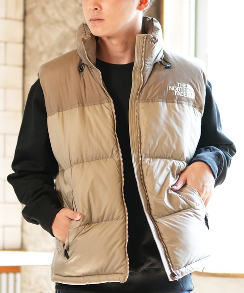 THE NORTH FACE グレー ダウンベスト THE NORTH FACE（ザ ノースフェイス） ダウンベスト M グレー メンズ
