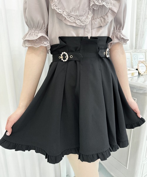 「ROJITA」 フレアスカート FREE ピンク レディース_画像3