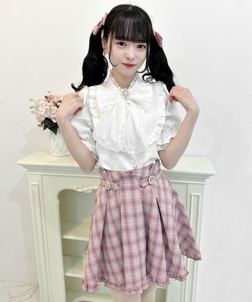 「ROJITA」 フレアスカート FREE ピンク レディース_画像5