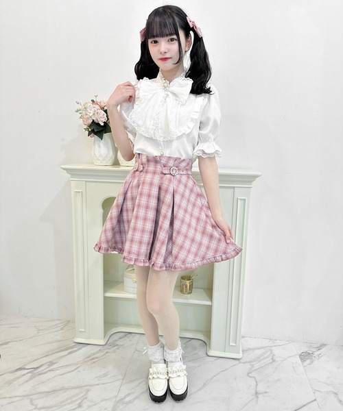 「ROJITA」 フレアスカート FREE ピンク レディース_画像9