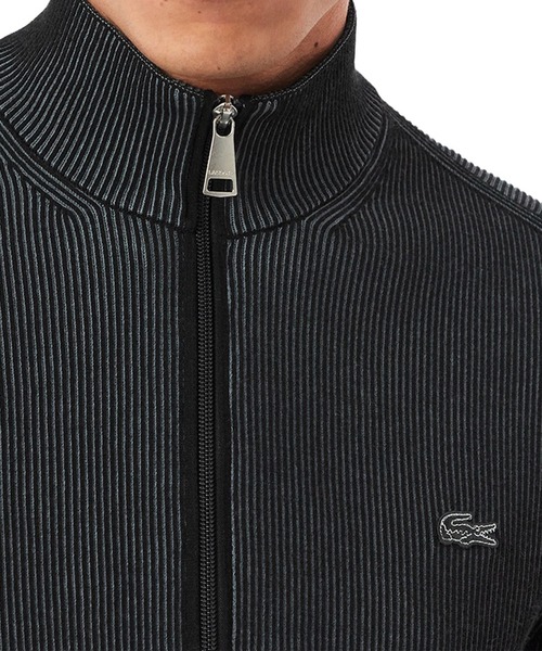「LACOSTE」 長袖Tシャツ 4 ブラック メンズの画像