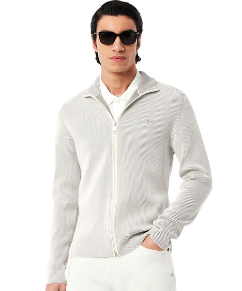 「LACOSTE」 長袖Tシャツ 4 ブラック メンズの画像
