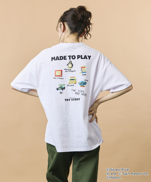 main story ロゴ Tシャツ FREAK'S STORE（フリークスストア） tシャツ 限定展開 TOY STORY トイ