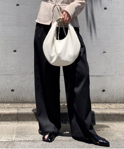 「LE VERNIS」 ハンドバッグ FREE ブラック レディース_画像3