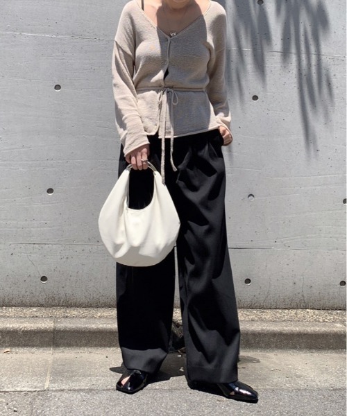 「LE VERNIS」 ハンドバッグ FREE ブラック レディース_画像5