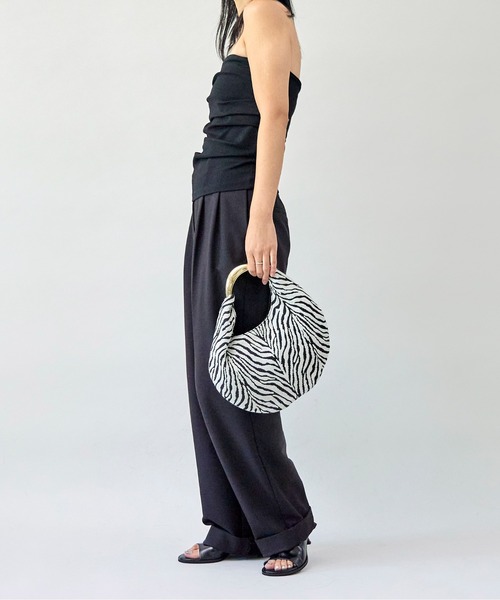 「LE VERNIS」 ハンドバッグ FREE ブラック レディース_画像7