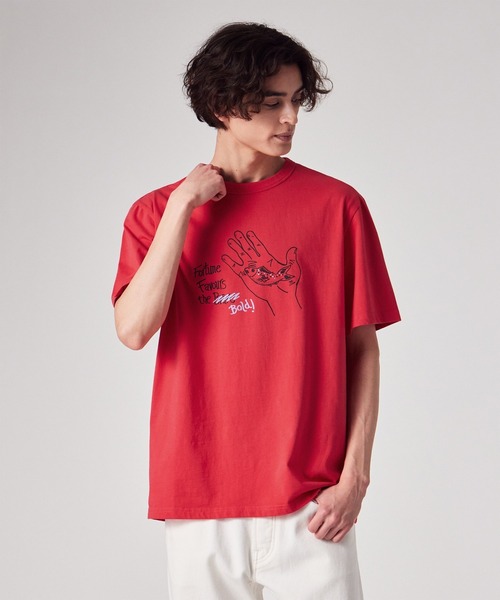 Paul Smith（ポール・スミス） tシャツ Paul Smith Loves Barbour