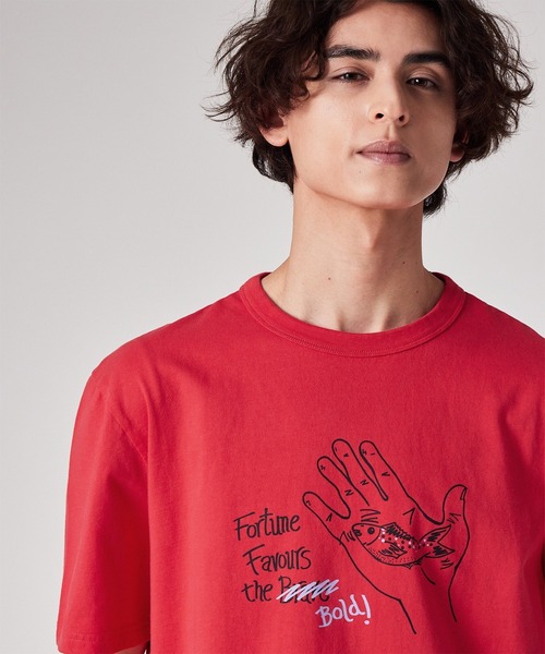 Paul Smith（ポール・スミス） tシャツ Paul Smith Loves Barbour