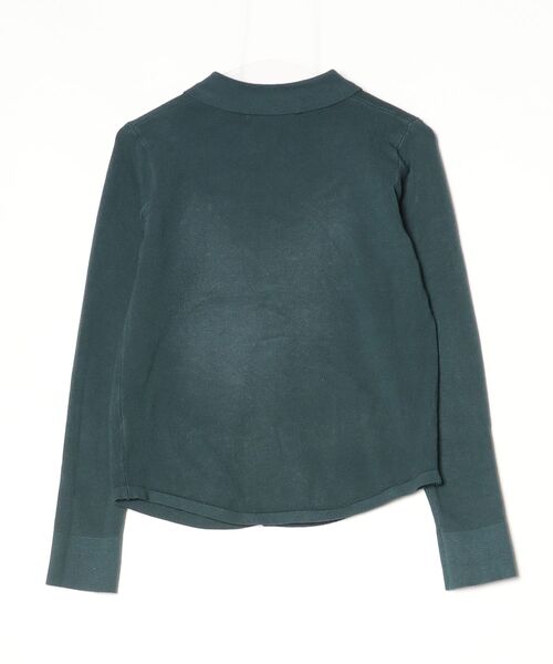 「BLANC FICELLE」 ニットカーディガン - グリーン レディース_画像2