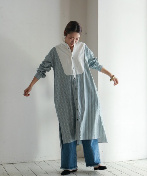 「FIL DE FER」 デニムパンツ SMALL ブルー レディース_画像8