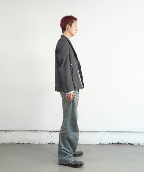 ジャケット テーラードジャケット SINGLE BREASTED 2B BLAZER メンズの画像