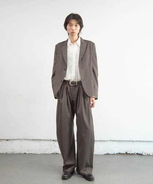 ジャケット テーラードジャケット SINGLE BREASTED 2B BLAZER メンズの画像