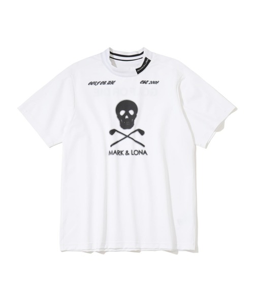 MARK&LONA(マークアンドロナ) tシャツ Icon Skull Stretch Nylon MARK&LONA(マークアンドロナ) tシャツ Icon Skull Stretch Nylon