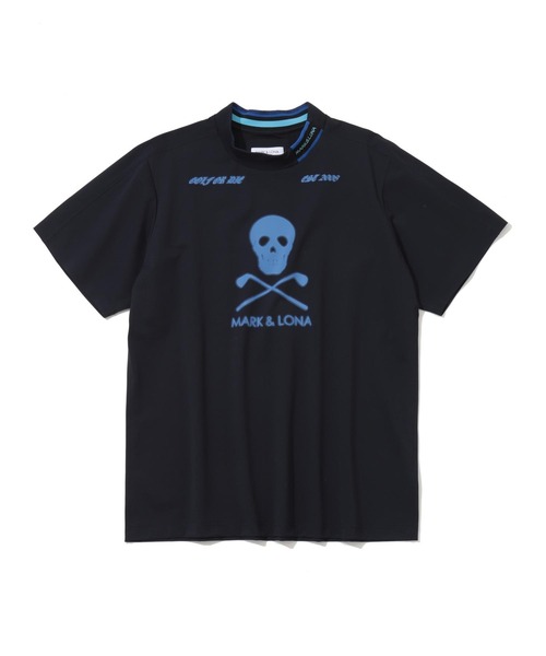 MARK&LONA（マークアンドロナ） tシャツ Icon Skull Stretch Nylon