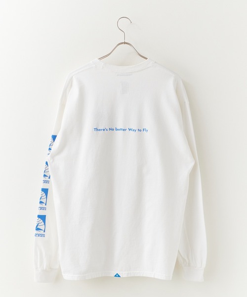 Liberaiders（リベレイダース） tシャツ AIRLINE L/S TEE 袖プリント 