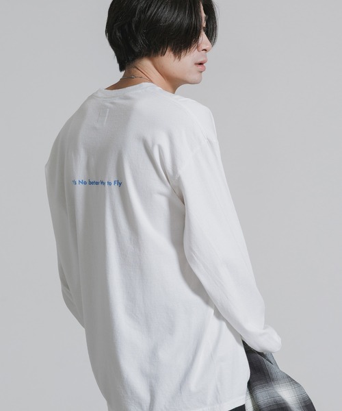 Liberaiders（リベレイダース） tシャツ AIRLINE L/S TEE 袖プリント