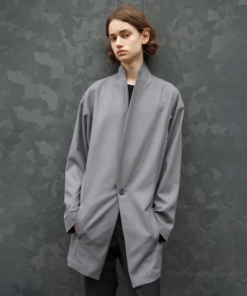 ジャケット テーラードジャケット ONE BUTTON DEEP V-ZONE JACKET メンズの画像