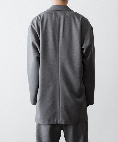 ジャケット テーラードジャケット ONE BUTTON DEEP V-ZONE JACKET メンズの画像