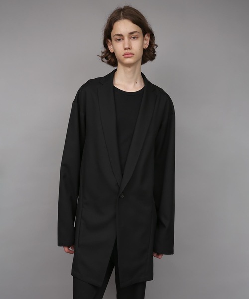 ジャケット テーラードジャケット ONE BUTTON DEEP V-ZONE JACKET メンズの画像