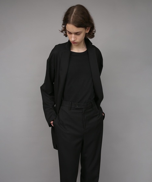 ジャケット テーラードジャケット ONE BUTTON DEEP V-ZONE JACKET メンズの画像