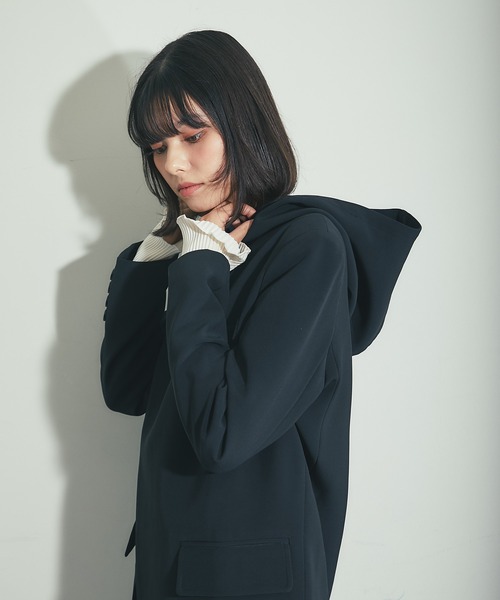 「SMILE ORCHID」 ジャケット M ブラック レディース_画像2