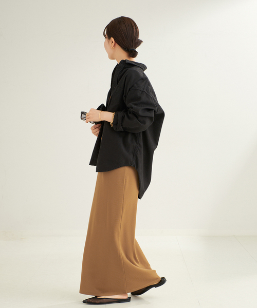 「Plage」 長袖シャツ FREE ベージュ レディース_画像9